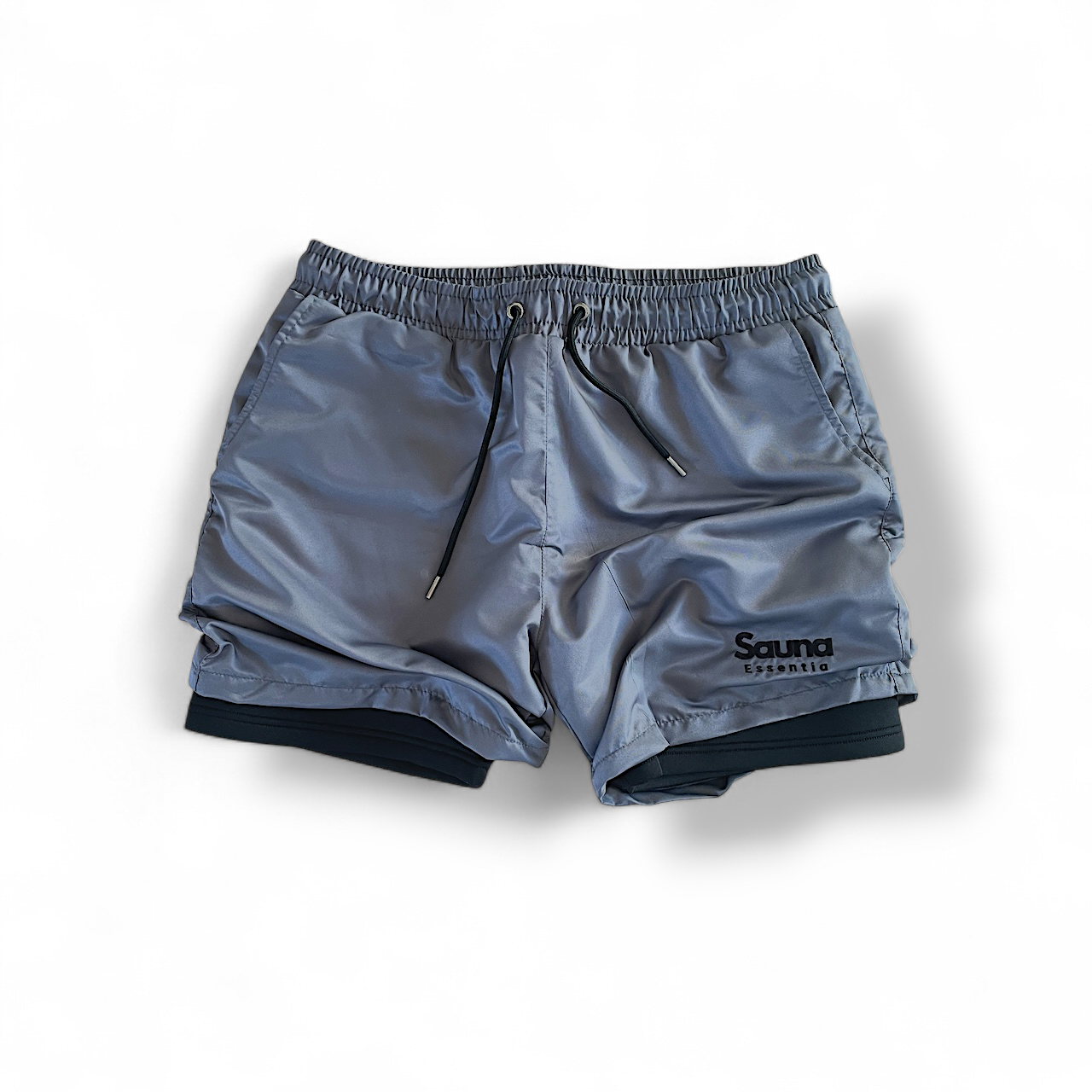 SAUNA SHORTS GRÅ